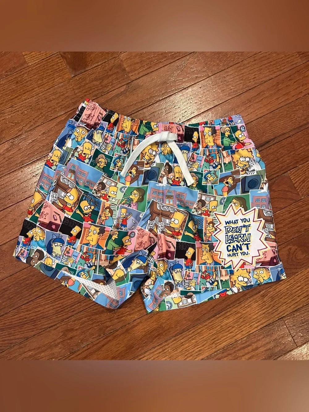 The Simpsons Freeze Max Bart Classroom Shorts